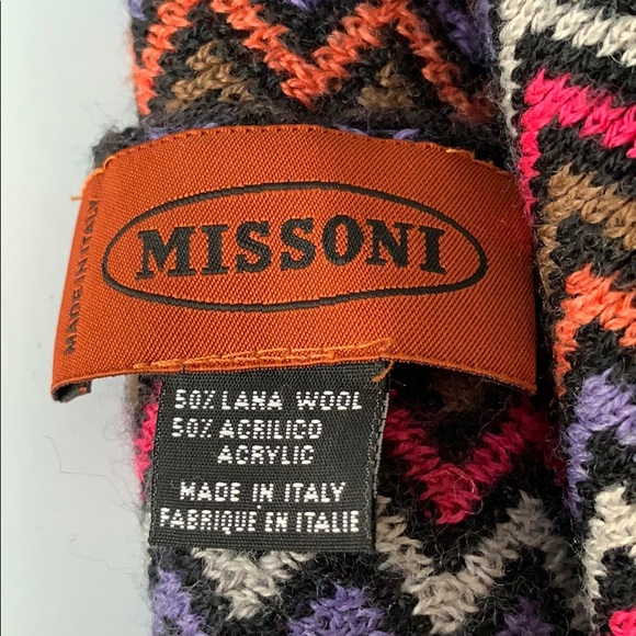 Colorful Missoni Scarf - Picture 2 of 4